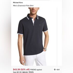 Michael Kors Polo Shirt brand new